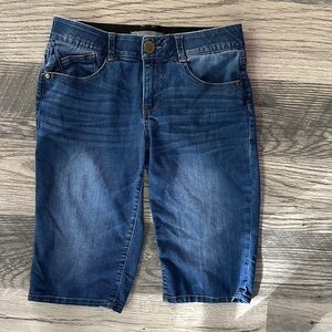 Wit and Wisdom Blue Denim Bermuda Shorts women’s size‎ 6